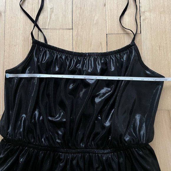 NWT BB Dakota wet look sleeveless dress - Picture 8 of 9